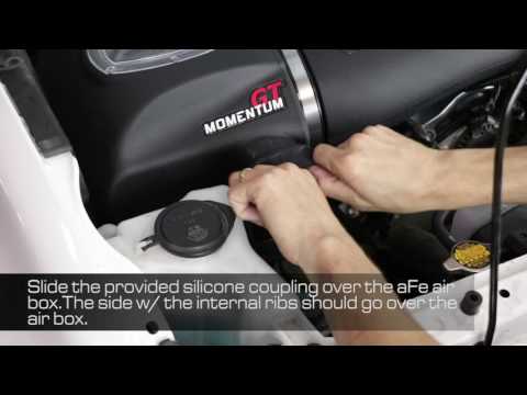 How to Install aFe POWER 2016 Toyota Tacoma V6-3.5L Momentum GT Intake System Scoop (54-76005-S)