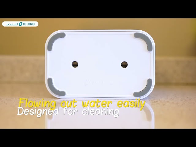 حامل سكاكين المطبخ 11*11*23.4 سم- يحافظ على ترتيب المطبخ، يحمي السكاكين من الصدأ، يسهل الوصول للأدوات،ضمان سنتان