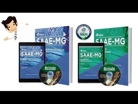 Apostilas Concurso SAAE Governador Valadares 2016 - Fundamental e Médio