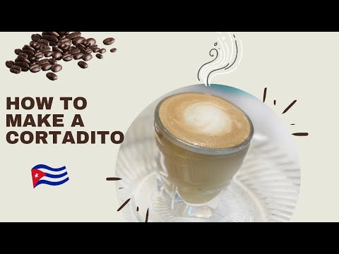 Making a Cortadito without a fancy machine #cortadito #espresso #cubancoffee #espresocubano