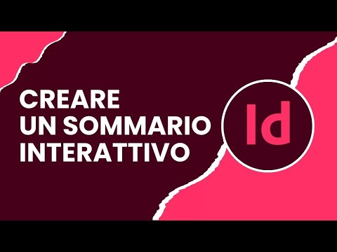 Come creare un sommario interattivo in InDesign