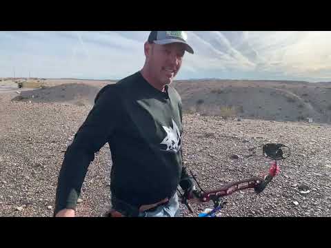 100 yards! Plus 90 & 80. Arrow breakers!!!