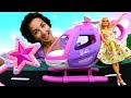 Le principesse e Barbie fanno la festa! - Video e giochi divertenti per bambini in italiano