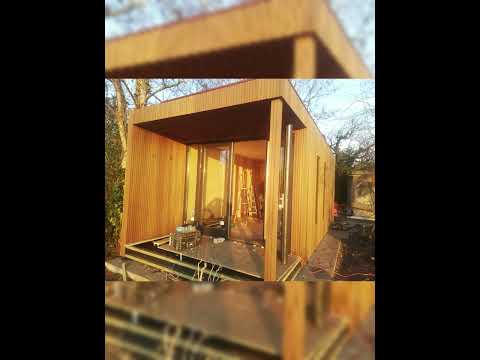 Domek-letniskowy budowany na prywatne biuro – budowa krok po kroku