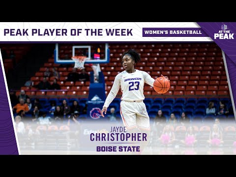 Mountain West Women’s Basketball Player of the Week– Feb. 24