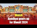 Watch Ayodhya Gears Up For Diwali 2024 Ram Temple Ayodhya Deepotsav 2024 Ram Mandir