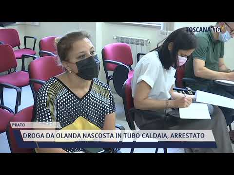 2021-07-16 PRATO - DROGA DA OLANDA NASCOSTA IN TUBO CALDAIA, ARRESTATO