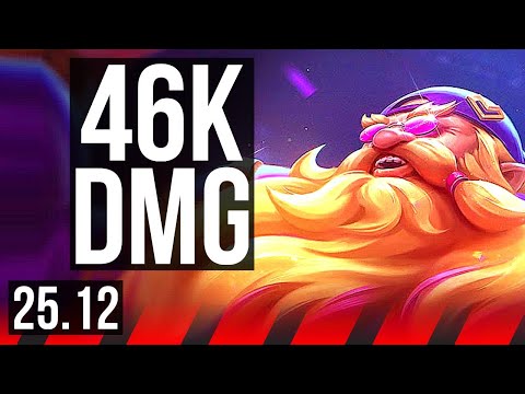 GRAGAS vs KAYLE (TOP) | 8 solo kills, 46k DMG, 18/5/12, Dominating | EUW Master | 25.12