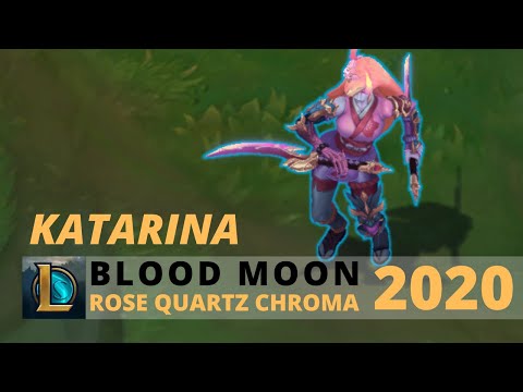 Blood Moon Katarina Rose Quartz Chroma 2020 - League Of Legends