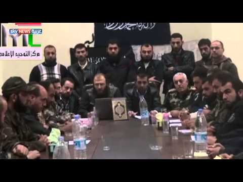 عدد من الفصائل الإسلامية في مدينة حلب ترفض مشروع الائتلاف وتجمع على تأسيس دولة إسلامية