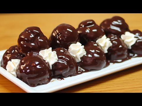 PROFITTEROL alla Crema e Cioccolato Fatti in casa come in Pasticceria!