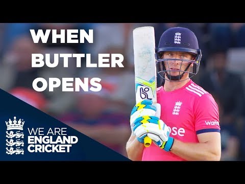 When Jos Buttler Opens The Batting... | England v Sri Lanka 2016 - Highlights