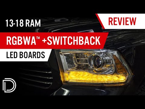 2013-2018 Ram RGBWA™ & Switchback LED Boards | Diode Dynamics