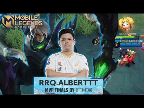 RRQ ALBERT MVP FINALS GUSION GAMEPLAY - Mobile Legends: Bang Bang