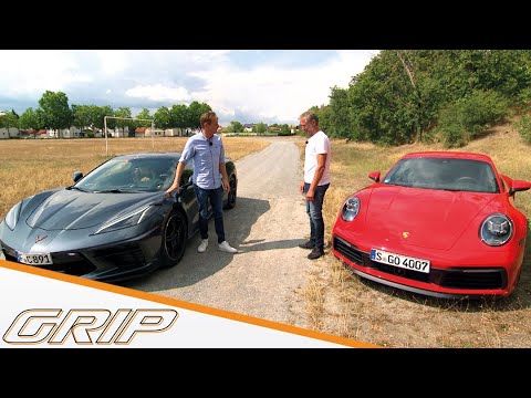 Corvette C8 vs. Porsche 911 Carrera S I GRIP