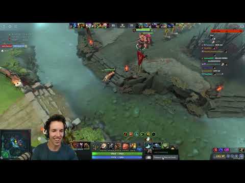 Dendi God giving Tips to Grubby via Steam Call.