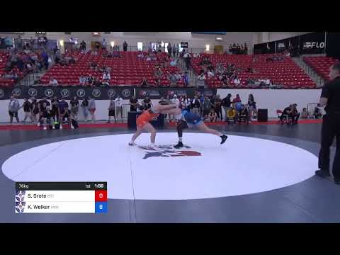 76 Kg Cons 8 #2 - Skylar Grote, Beaver Dam RTC - TMWC Vs Kylie Welker, Iowa Women's Wrestling Club
