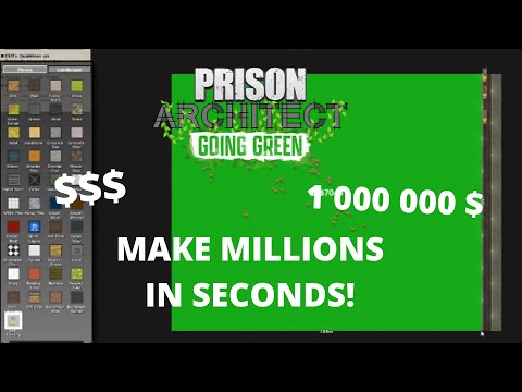 INSANE EXPLOIT! MAKE MILLIONS IN SECONDS! - Prison Architect Tutorial