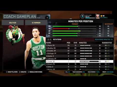 NBA2K16 MyGm ep 1 rebuilding Boston Celtics