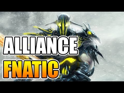 Drow Strat vs 8 Slots Sven Alliance vs Fnatic TI6 Dota 2