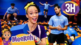 Meekah's ULTIMATE Trampoline Park Fun! | Celebrating Black History | Blippi and Meekah Kids TV