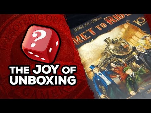 The Joy of Unboxing: Ticket to Ride 10th Anniversary Edition