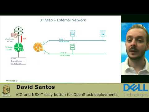 VIO and NSX-T easy button for OpenStack deployments: David Santos