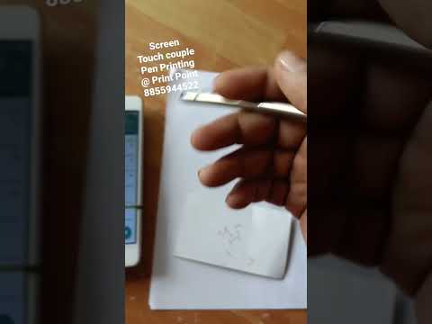 Print point blue promotional pen set, packaging size: regula...