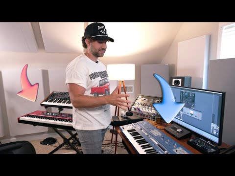 John Strandell's EPIC keyboard rig