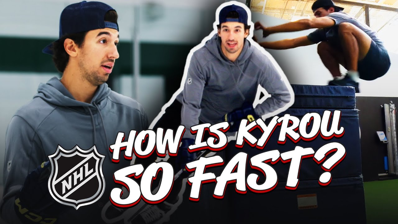 NHL Speed Drills w/Jordan Kyrou | Hockey Academy