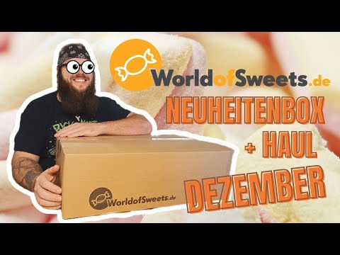 @worldofsweets Neuheitenbox & HAUL Dezember 2022 - Unboxing & Taste-Test - CHIPS, HARIBO & BIFI! WOW
