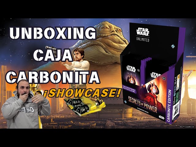 Vídeo relacionado con Asmodee FFG Star Wars Unlimited Juego De Cartas Coleccionables Secretos del Poder - Caja de prelanzamiento - Contiene 6 Sobres - A Partir de 12 años, 2+ Jugadores - Versión española