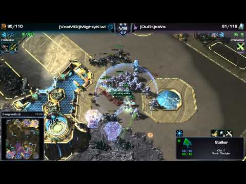 SC2 - Hairy Bash 2014 #4 - QF - PvZ - sWs vs MightyKiwi
