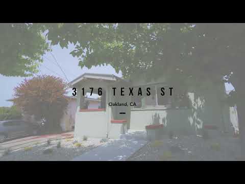 3176 Texas Street, Oakland CA