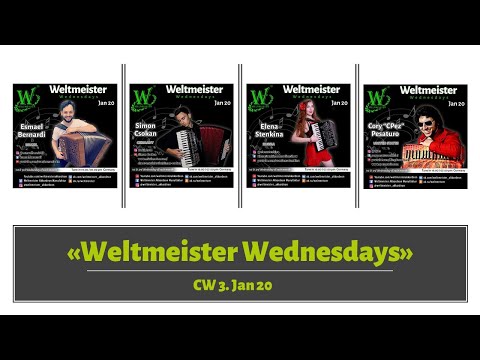 Weltmeister Wednesdays Concert Series Week 1 - 2021