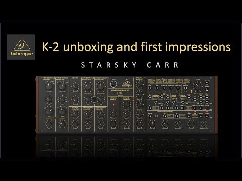 Обзор аналогового синтезатора Behringer K-2