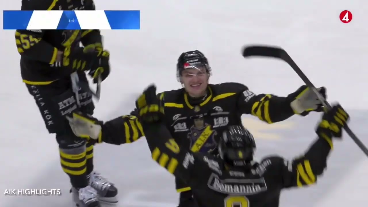 AIK - Djurgården | Hockeyallsvenskan 2023/24 Omgång 45