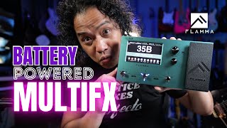 Video thumbnail for BATTERY-POWERED Guitar Multifx! Flamma FX150b by Perfecto De Castro