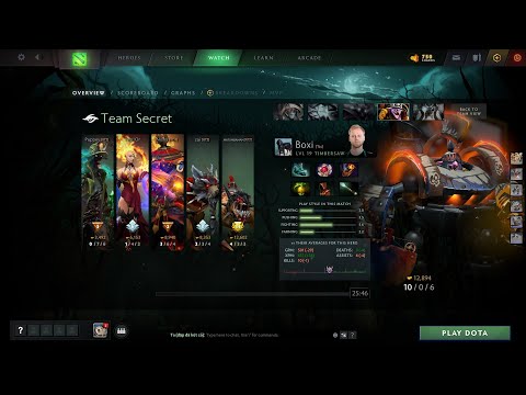 dota2off boxi Timbersaw - Secret vs Liquid - ESL Germany 2020