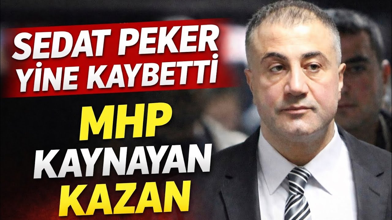 SEDAT PEKER KAYBETTİ, ÇAKICI KAZANDI!