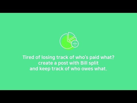 How to Use BAND's Bill Split to Track Payments