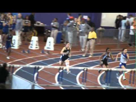 MPSSAA State Indoor Championships 2011 Girls 55 Meter Hurdles 1A Prelims Heat 1