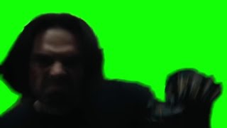 Bucky Barnes/Winter Soldier punch green screen