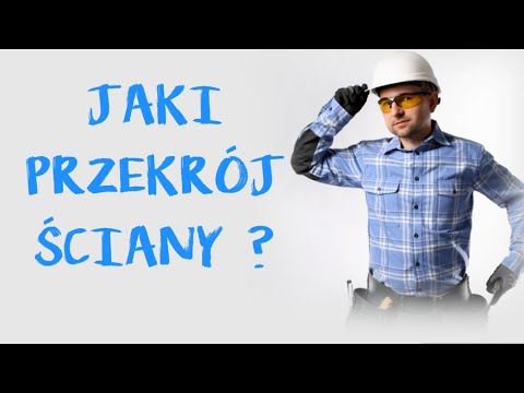 Przekrój ściany szkieletowej, jaki powinien być ?