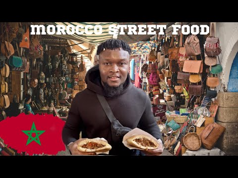 Trying  Out  Moroccan Street Food In Fes - Morocco 🇲🇦 Street Food Tour In Morocco's Oldest Market.