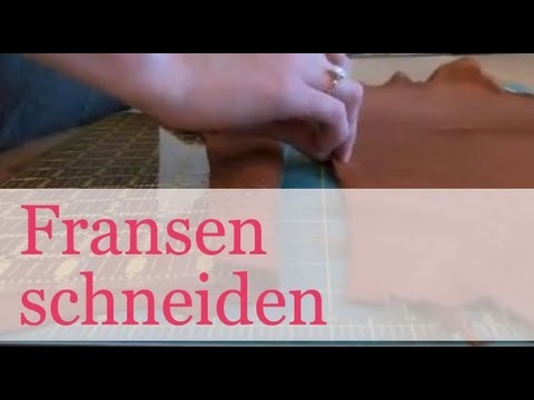 burda style – Fransen aus Leder schneiden