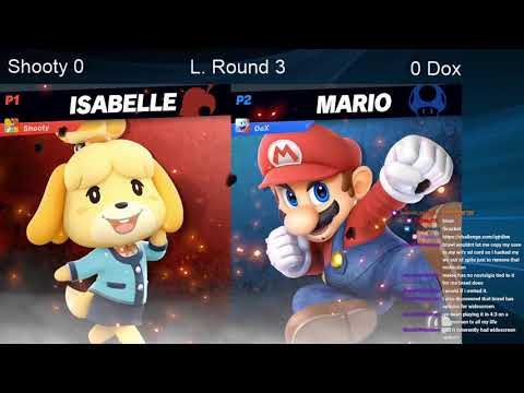 CWA Wifi Weekly 39 - Shooty (Greninja, Isabelle) vs DoX (Mario) - Losers Quarterfinals