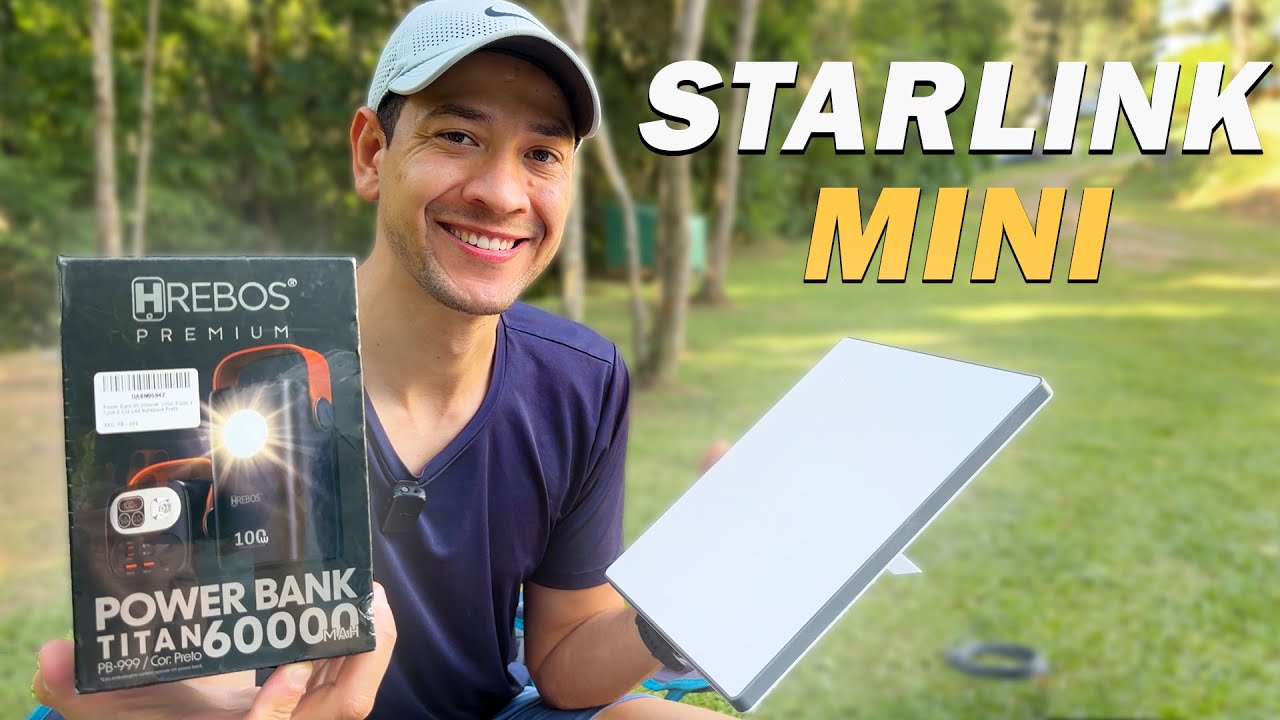O MELHOR POWER BANK PRA STARLINK MINI