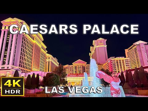 [4K HDR] Caesars Palace Las Vegas Walking Tour | February 2024