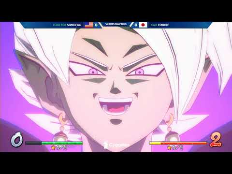 EVO 2018 - Dragonball Fighters Z - Echo Fox | SonicFox vs CAG | Fenritti - Top 8